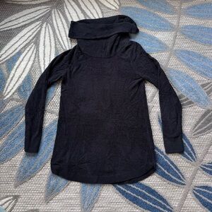 Barefoot Dreams Women’s CozyChic Ultra Lite Coastal Cowl Neck Tunic Size XS‎